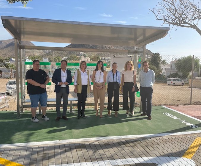 El Consorcio de Transporte Metropolitano mejora la parada de bus de San José