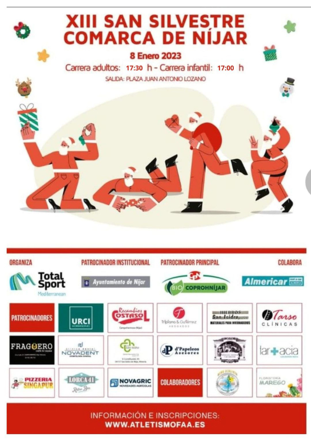 XIIIº San Silvestre Comarca de Níjar