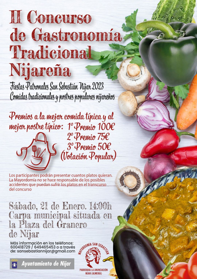 II Concurso de Gastronomía Tradicional Nijareña