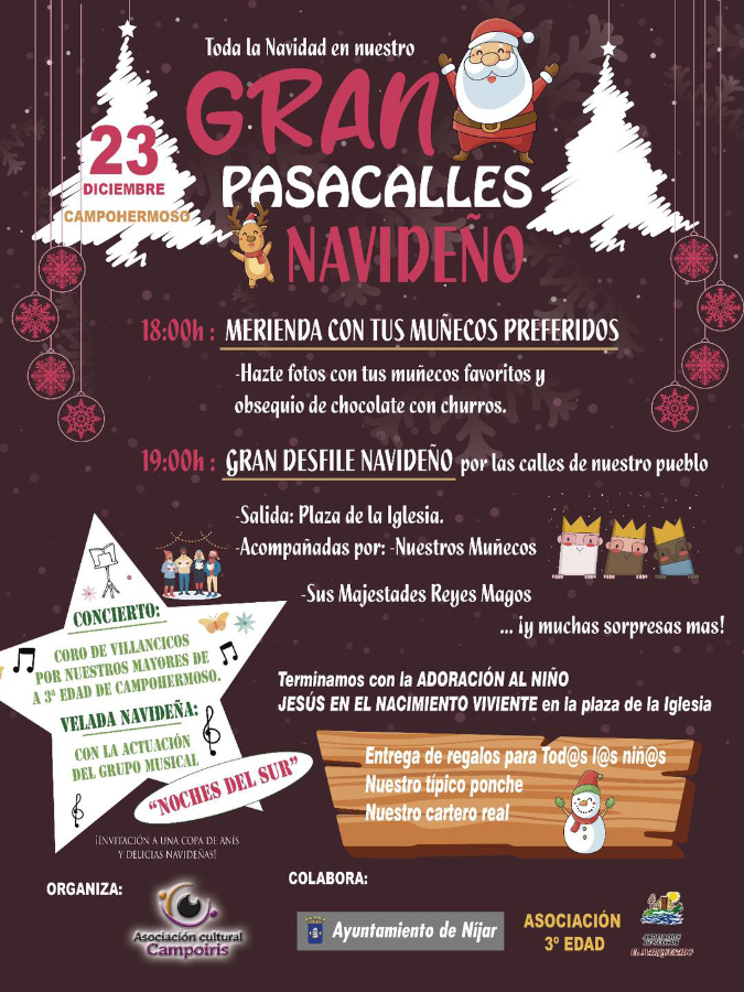 Gran Pasacalles Navideño de Campohermoso