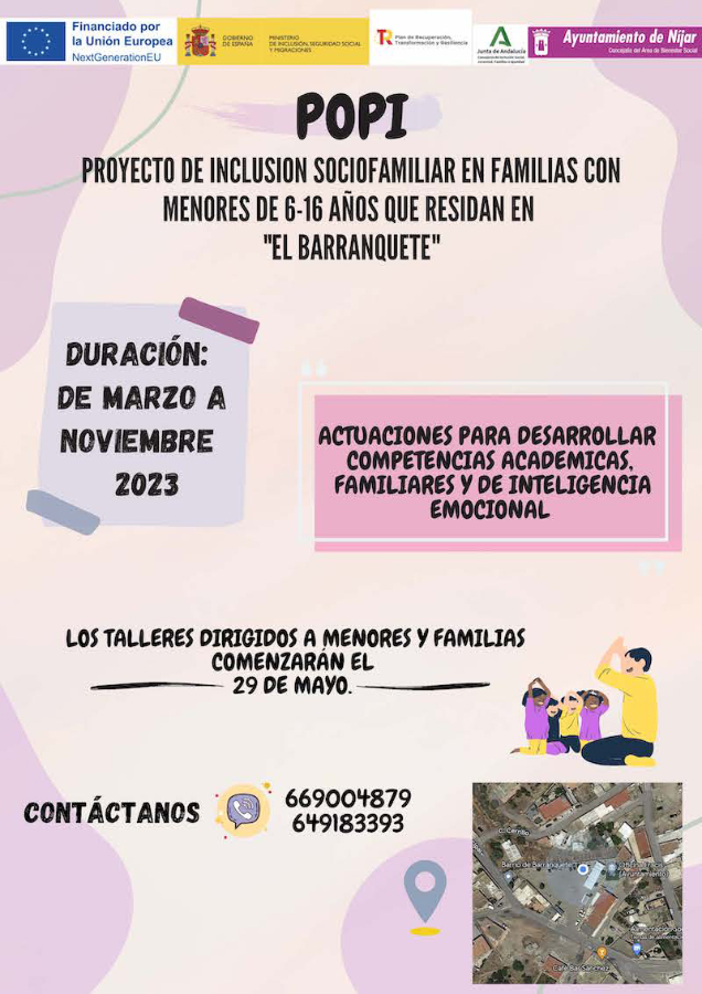 Proyecto de Inclusión Sociofamiliar en familias con menores (POPI)