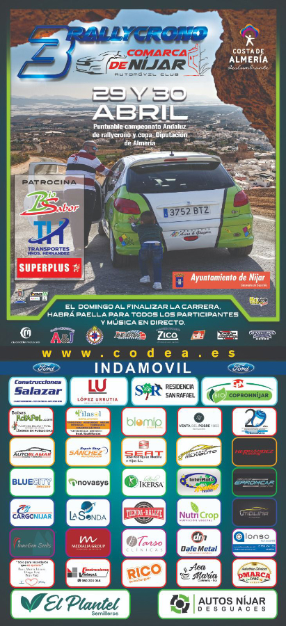 III Rally-Crono Comarca de Níjar