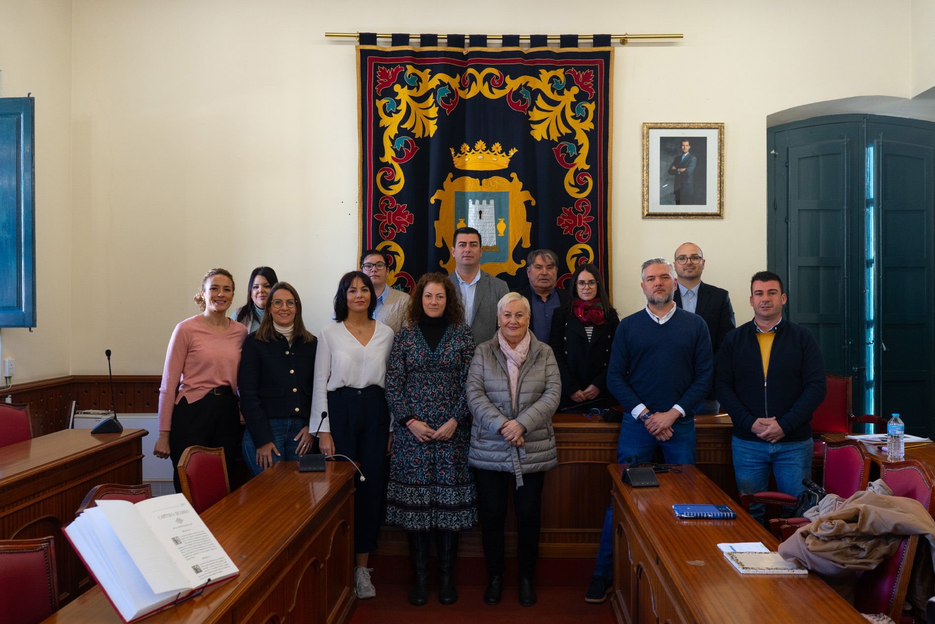 Toma de posesión realizada por María del Mar Larre García como nueva interventora del Ayuntamiento de Níjar.