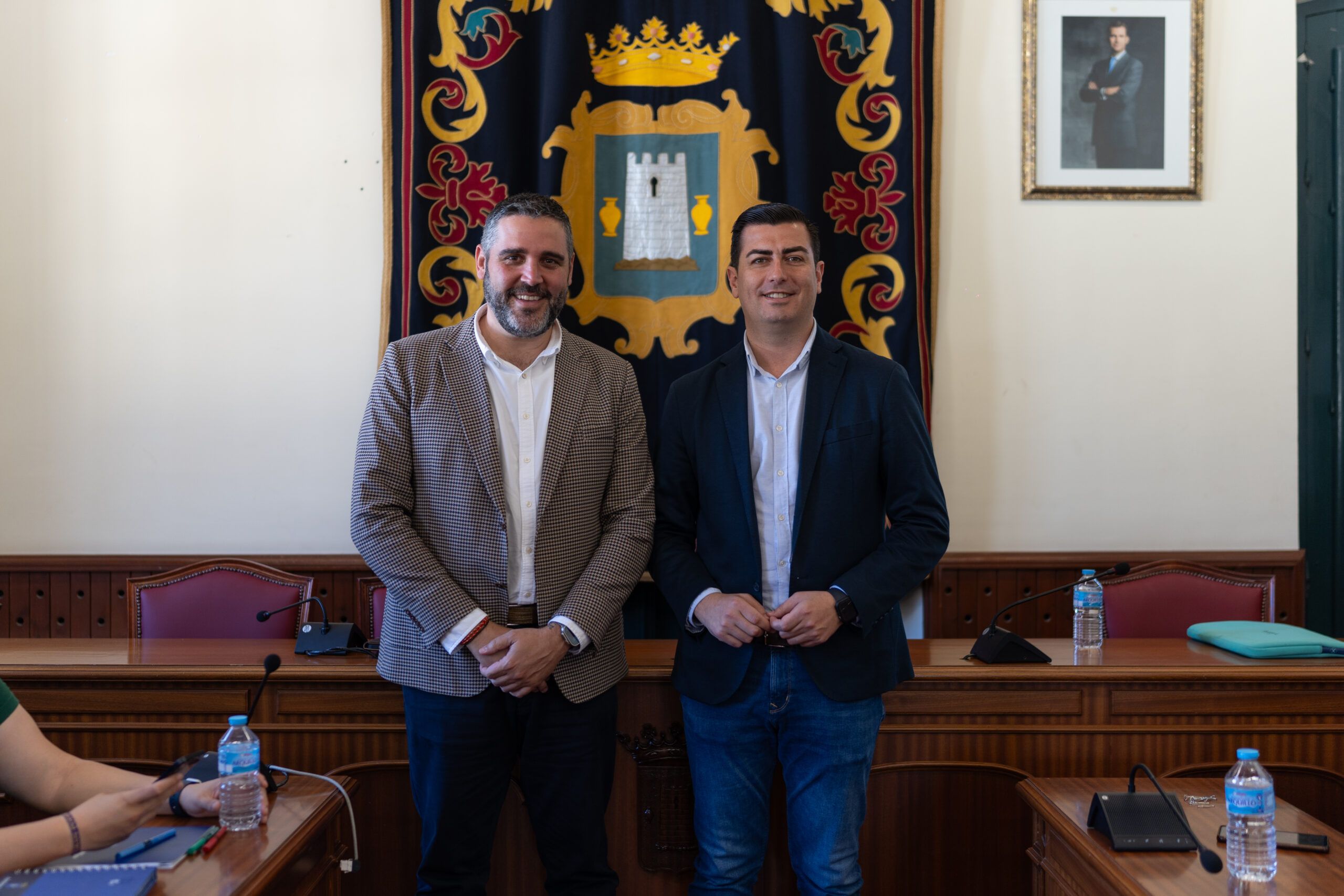 Reunión en Níjar con el delegado de Turismo, Cultura y Deporte