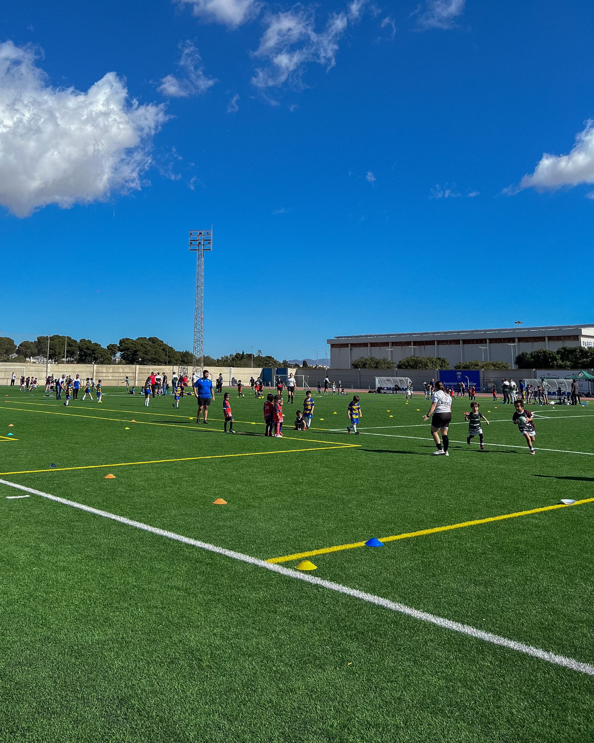 Éxito de participación de la primera Concentración de Rugby Gradual de Níjar