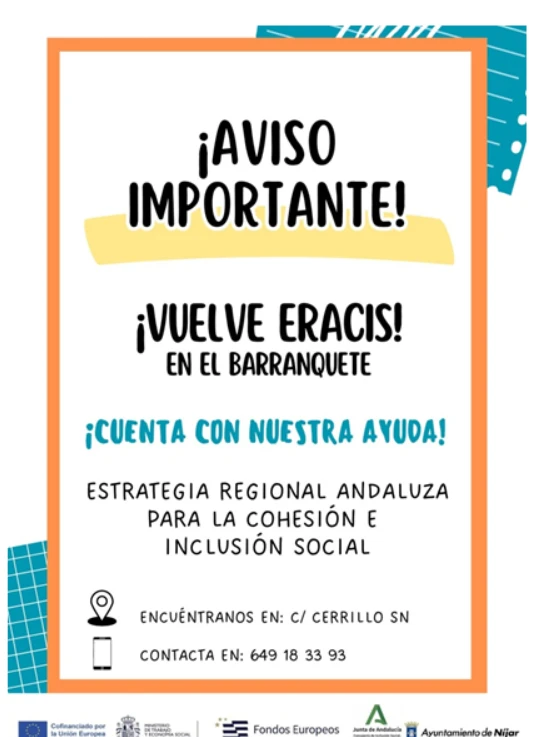 El nuevo Plan Local de Intervención en El Barranquete se extenderá hasta 2028 y contará con la participación de los vecinos