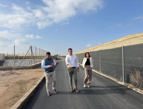 Finalizan las obras de pavimentación en los caminos rurales de la Canalilla, de la Ventilla, y de la explanada de Los Nietos