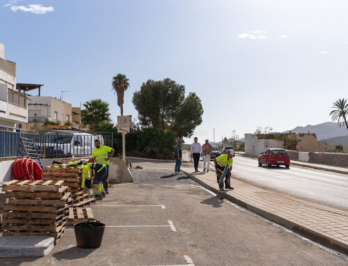 Obras para un nuevo acerado y alumbrado público en la travesía del Pozo de los Frailes