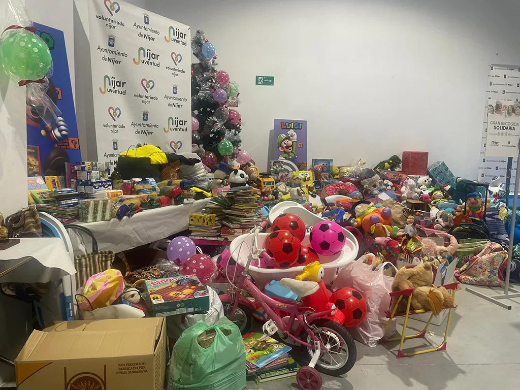 Arranca la II Gran Recogida Solidaria de Níjar con la vista puesta también en las familias afectadas por la DANA