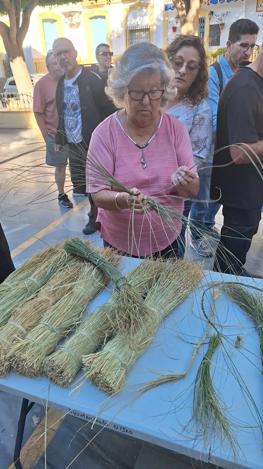 Artesanos y aficionados al esparto vuelven a la Villa de Níjar