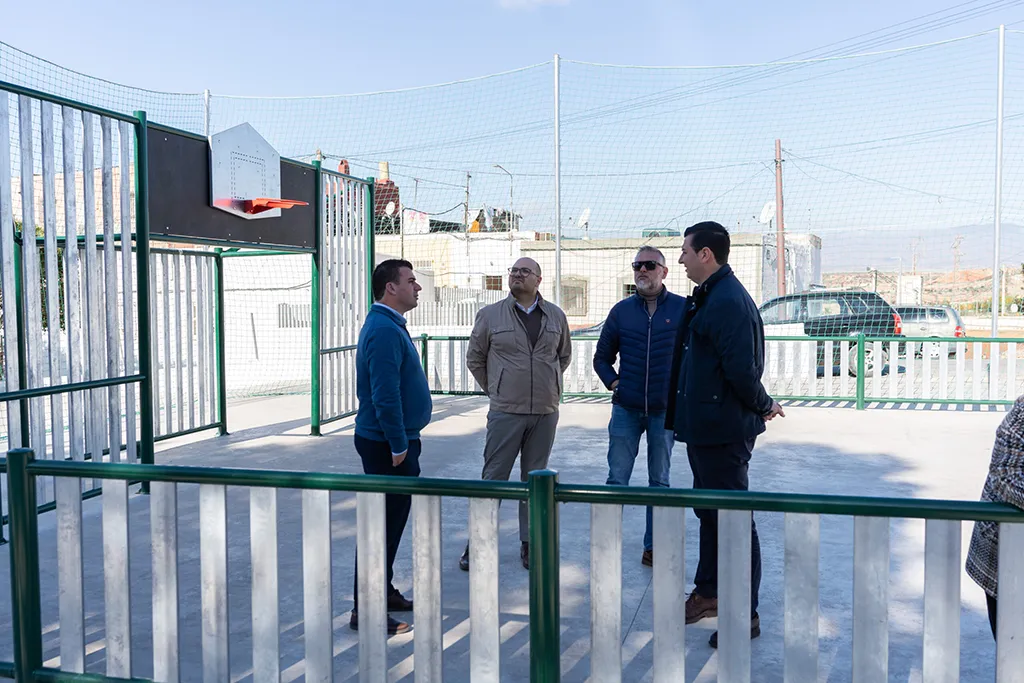 Terminada la primera fase de la obra de las nuevas instalaciones deportivas en Barranquete