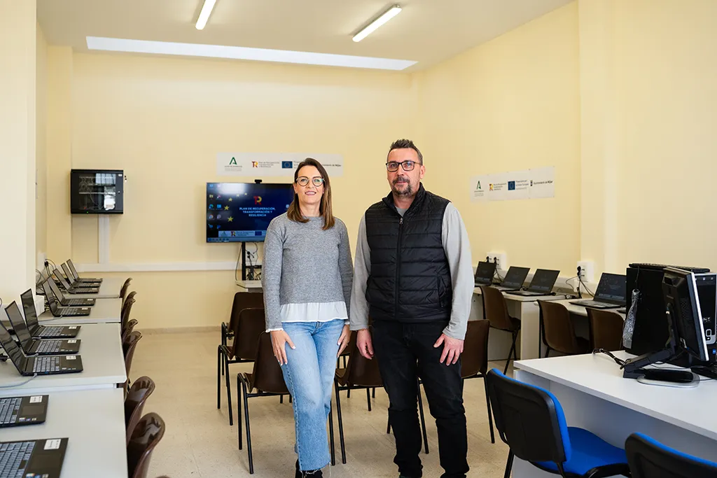 Un aula digital en San Isidro para personas en riesgo de exclusión social