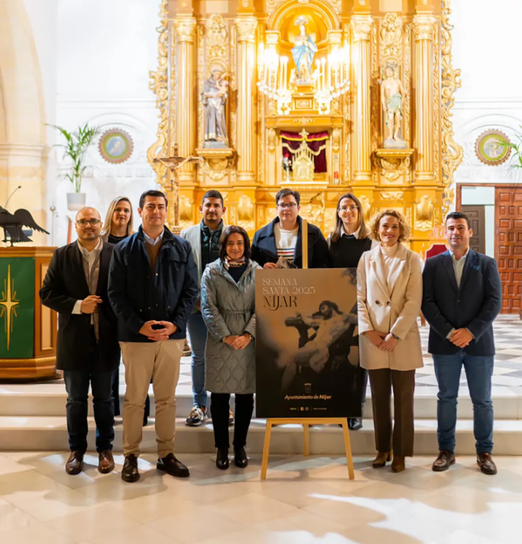 La Semana Santa nijareña calienta motores con la presentación del Cartel Oficial